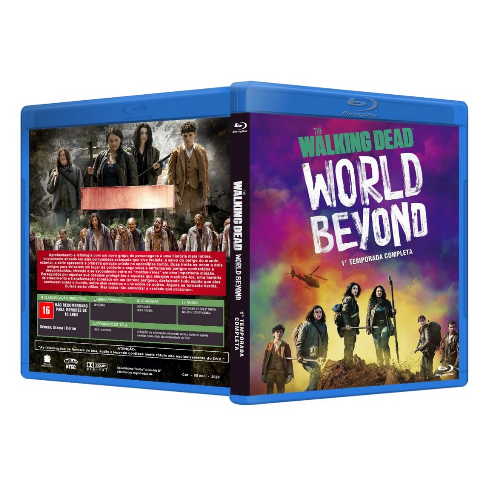 Blu-ray: The Walking Dead - World Beyond -  Temporadas DUB/LEG [PERSONALIZADO]