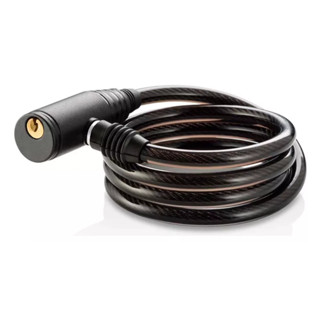 Trava Cabo De Aço 10mm Cadeado Segurança 90 centímetros Bike Moto Espiral Anti-Roubo em Oferta na Shopee
