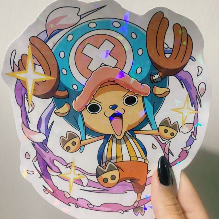 1 Adesivo Grande One Piece Stickers Tony Tony Chopper