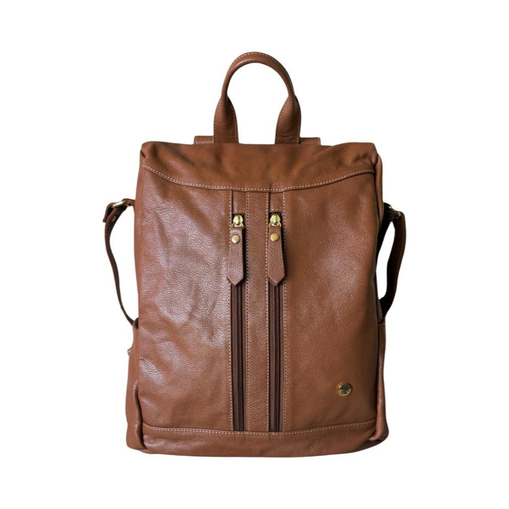 Mochila Bolsa Feminina de Couro Legítimo Anti Furto Linda Luxo Passeio Notebook Garantia Nota Fiscal