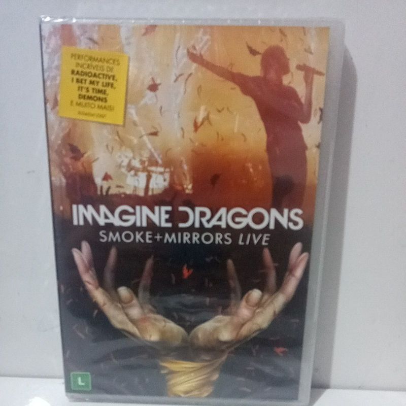 Dvd Imagine Dragons Smoke + Mirrors Live Lacrado de Fabrica Original