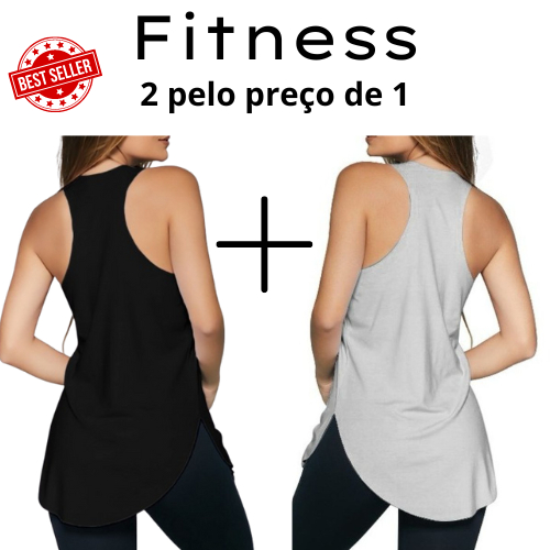 Kit 2 Camisetas Fitness Térmica Básica Tapa Bumbum Academia Corrida Crossfit em Oferta na Shopee