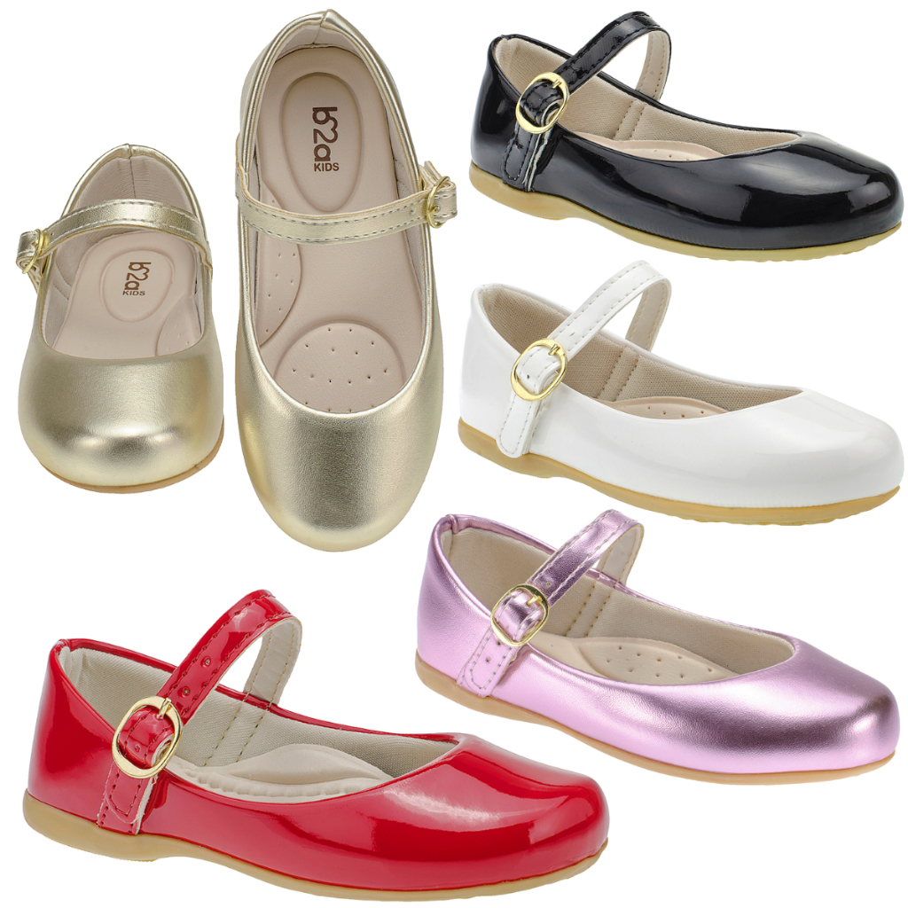 Sapatilha Infantil Básica Boneca Branca Confortável Festa Casamento Batizado 2001 - 20 ao 27 em Oferta na Shopee