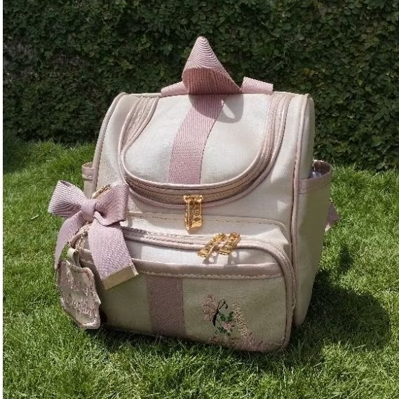 Mochila 2em1 multifuncional personalizada com chaveiro