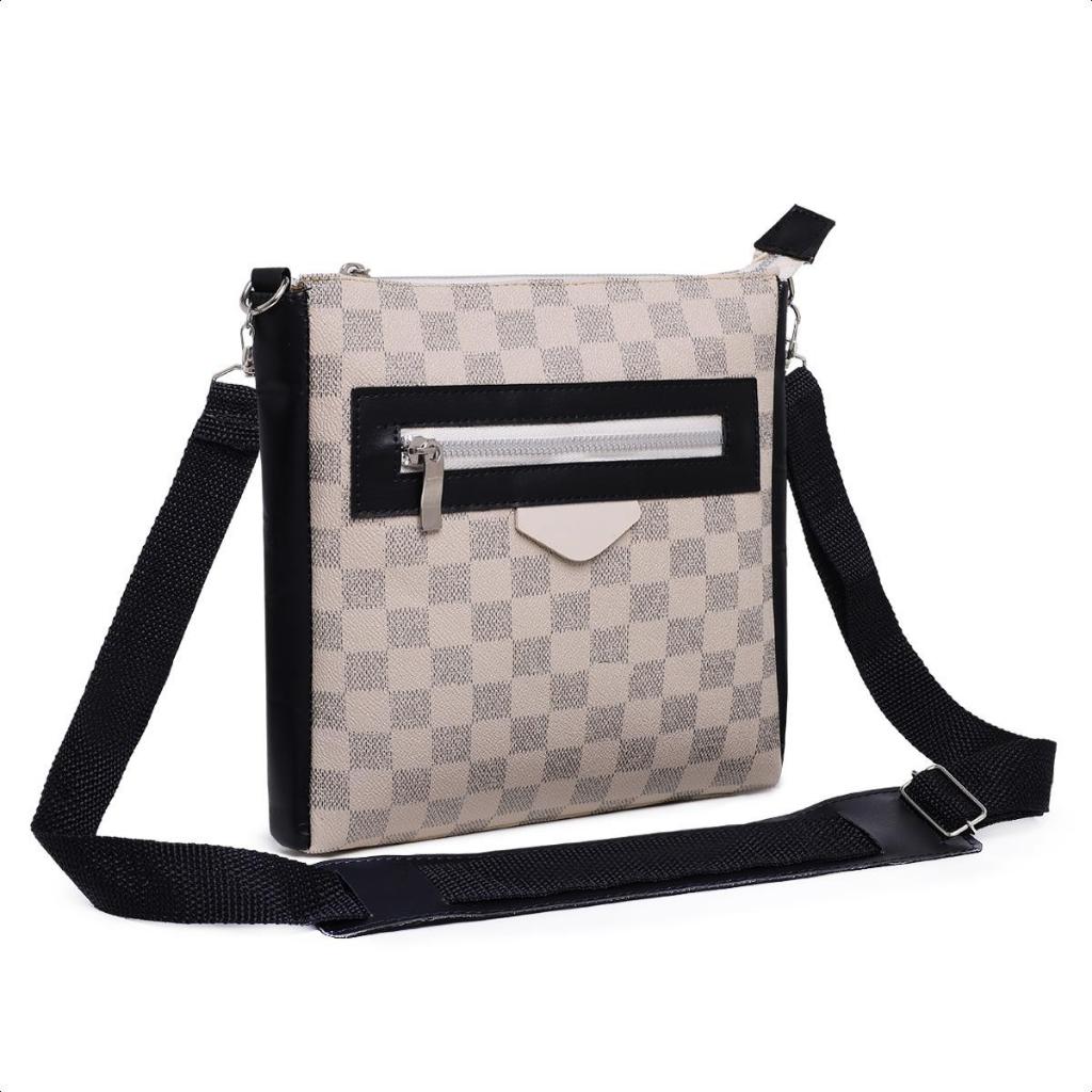 Bolsa Pasta Masculina Transversal Carteiro Pasta Executiva Unissex em Oferta na Shopee