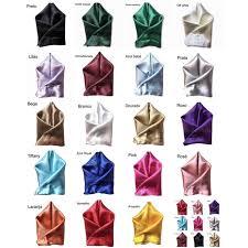 LENÇO DE BOLSO CETIM (10 UNIDADES)