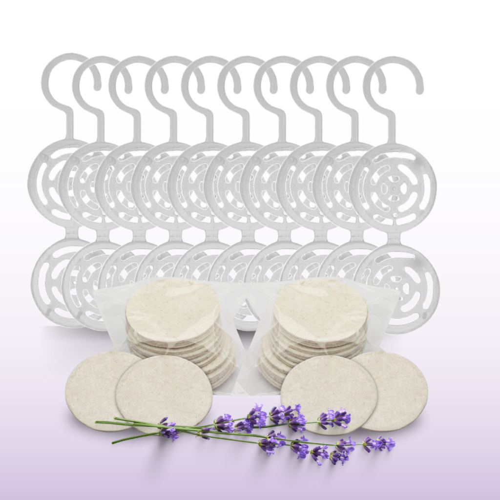 Disco Aromatizador Com Suporte - 10 Suportes + 20 Discos