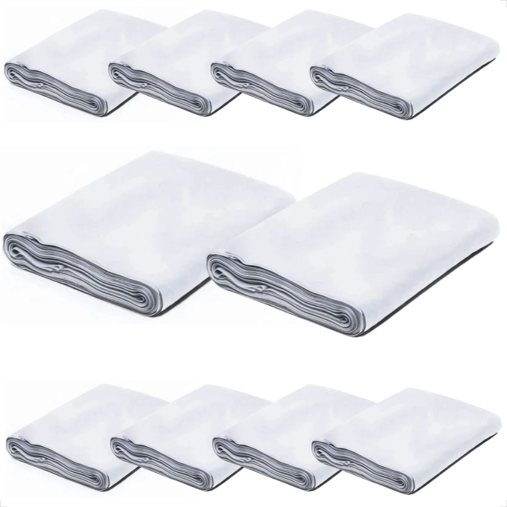 Kit 10 Fitas De Pvc Branca Para Ar-condicionado Refrigeração