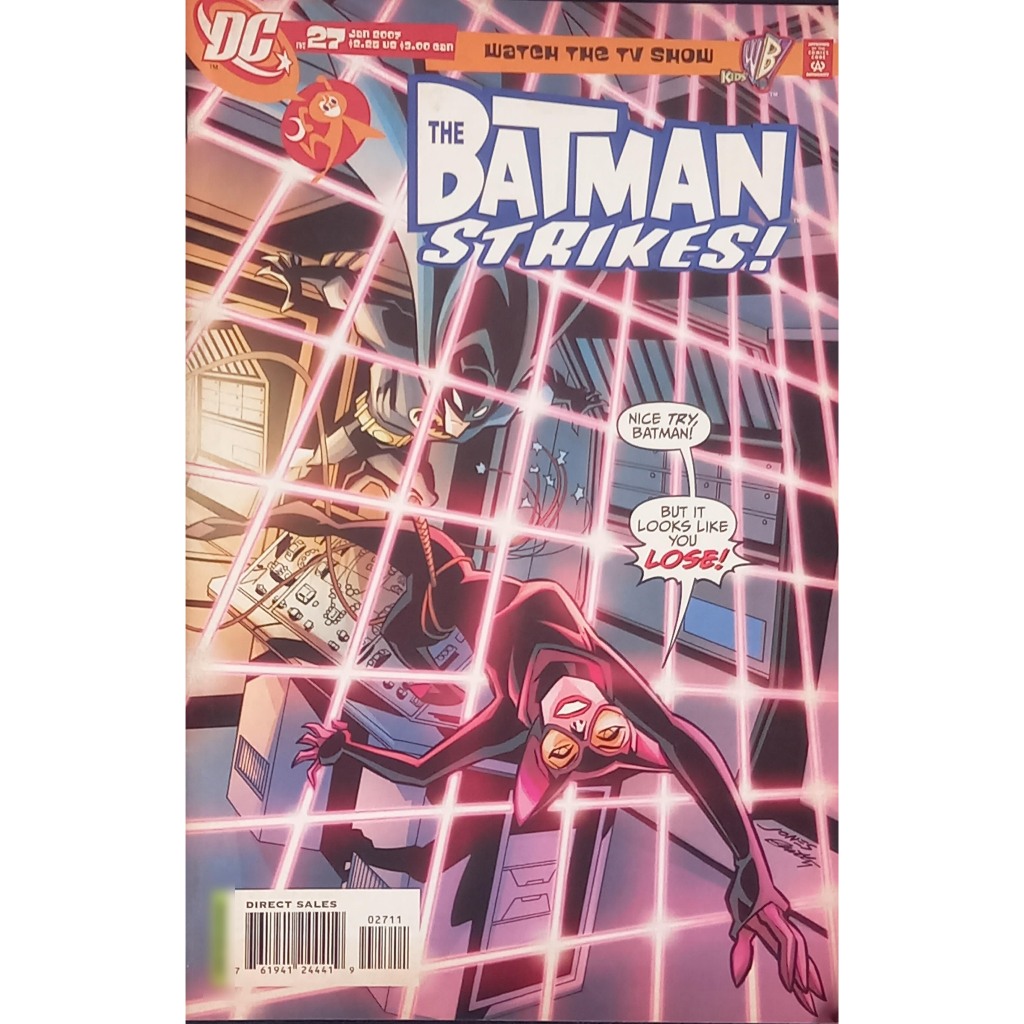 HQ DC The Batman Strikes! 27 - Acompanha óculos 3D e revista Teen Titans - Importada - 2007