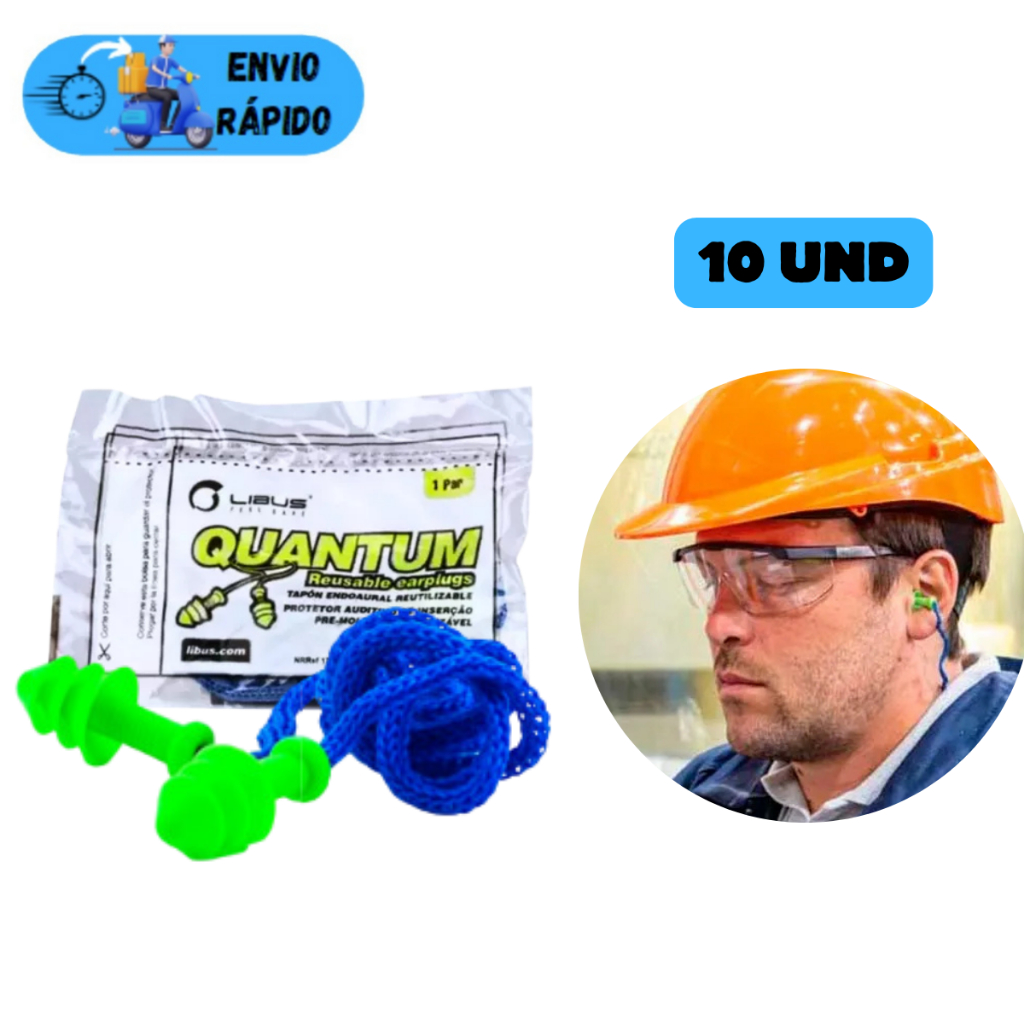 KIT 10 PROTETOR AURICULAR ABAFADOR PARA OUVIDO 14 DB RUÍDOS PARA DORMIR SONS ALTOS SILICONE CA em Oferta na Shopee