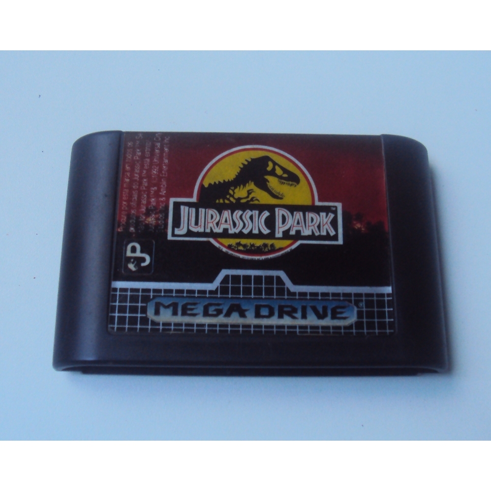 Jurassic Park original TecToy para Mega Drive - Funcionando - Usado