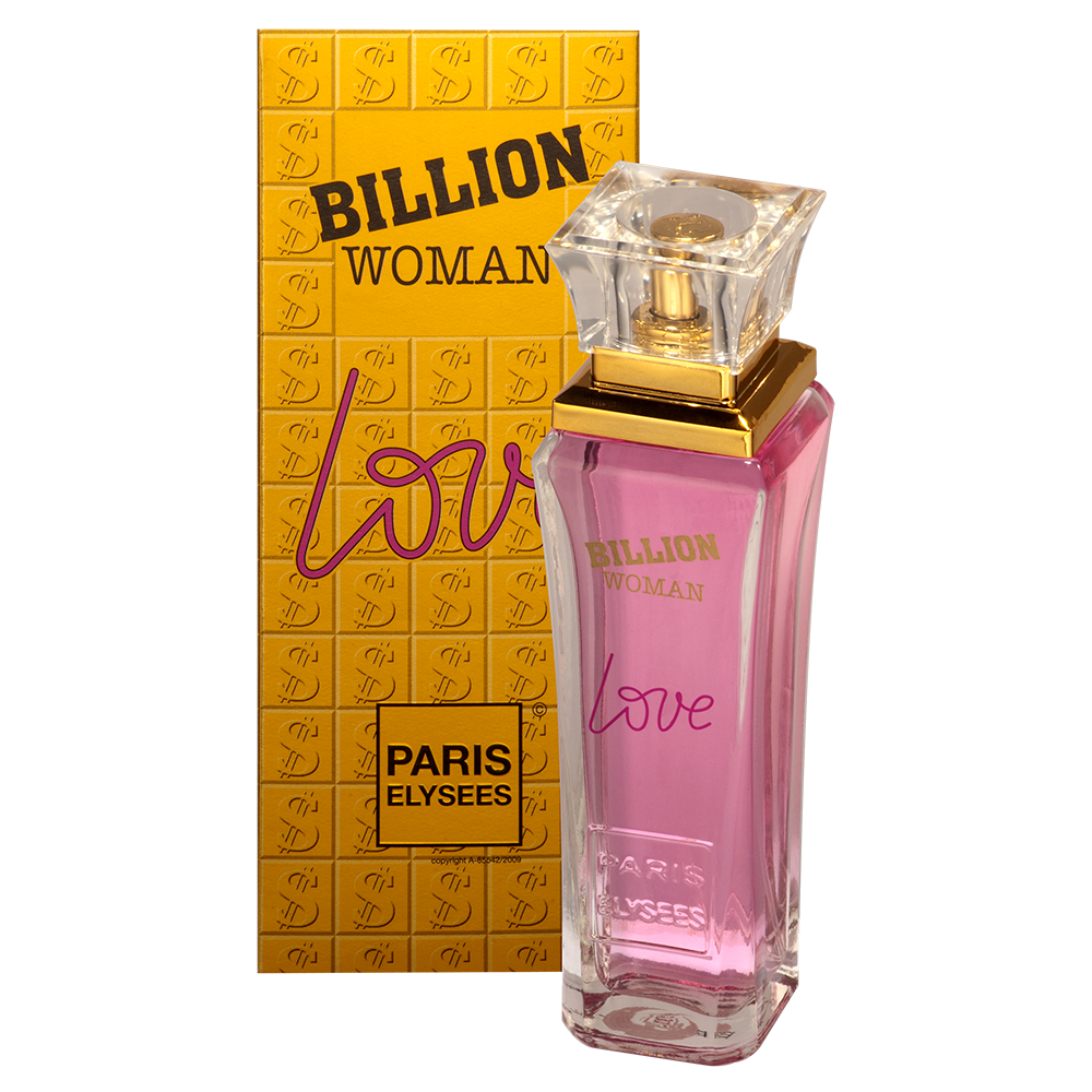 Perfume ORIGINAL Billion Woman Love 100ml - Paris Elysses em Oferta na Shopee