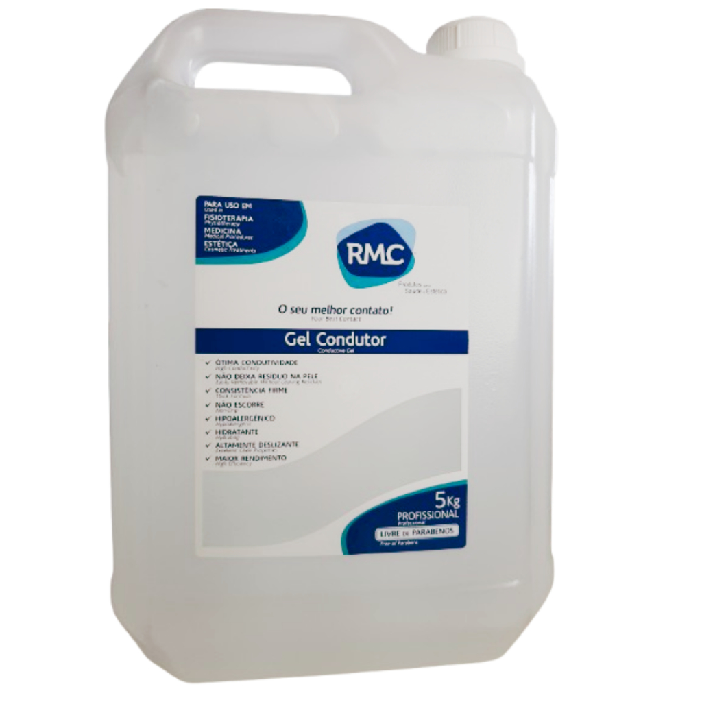 Gel Condutor Incolor RMC Galão 5 Kg-para Ultrassom ,Estética