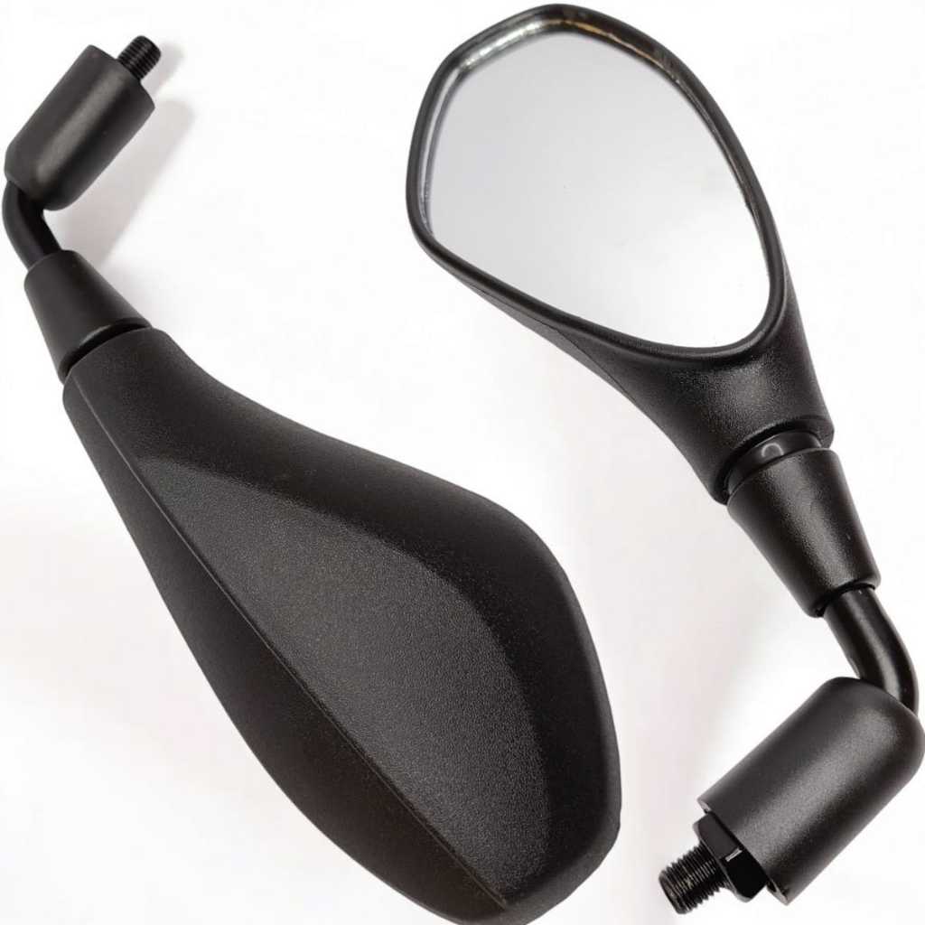 Par Retrovisor Bmw F800 Haste Curta Rebaixado Fixo Rosca Honda Fan 160 Cb 300 Xre 300 Xre 190 — imagem 2 de 2
