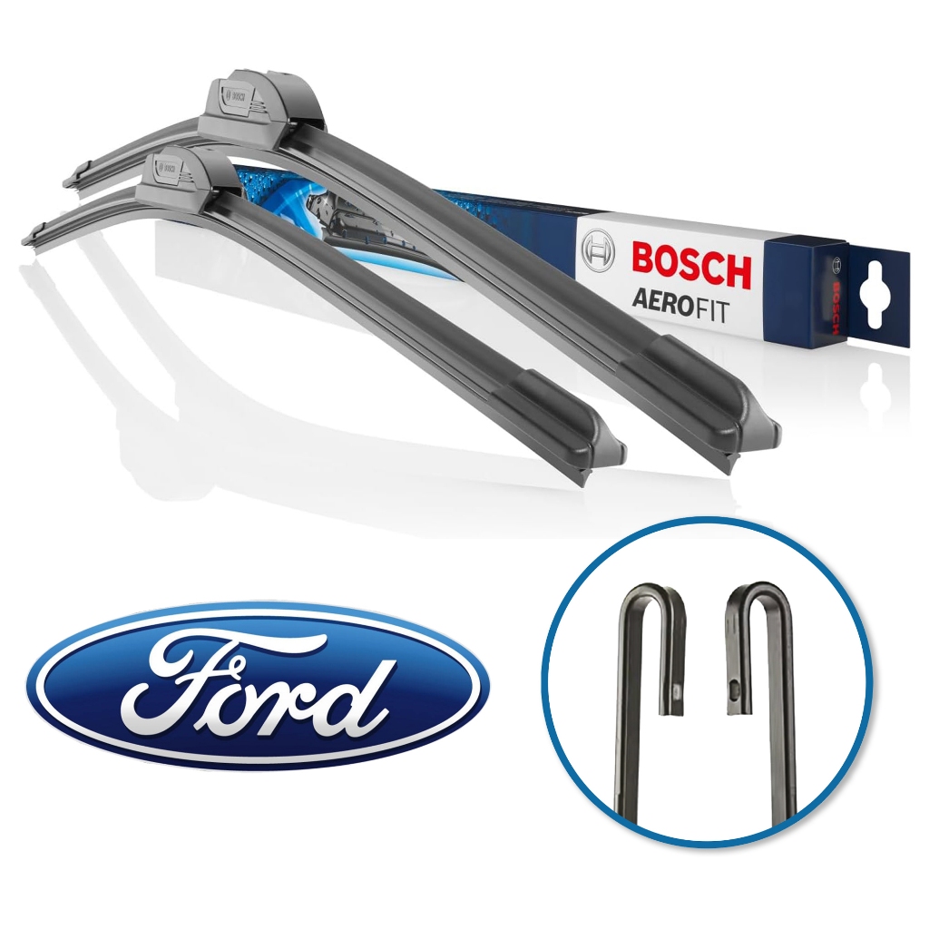 Par de Palheta Limpador de Parabrisa Aerofit Grancho Original Bosch Ford em Oferta na Shopee
