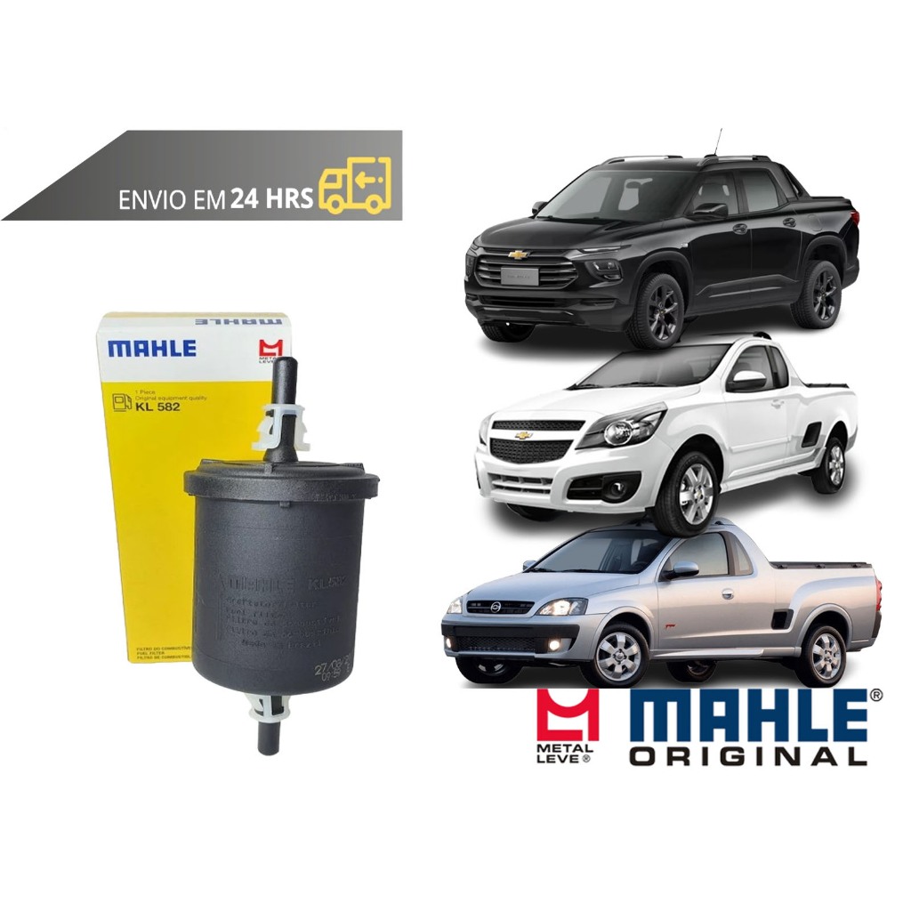 Filtro de Combustível Montana todas de 2003 a 2024 Original mahle metal leve em Oferta na Shopee