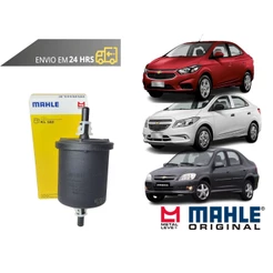 Filtro de Combustível Prisma todos de 2006 a 2019 Original Mahle Metal Leve