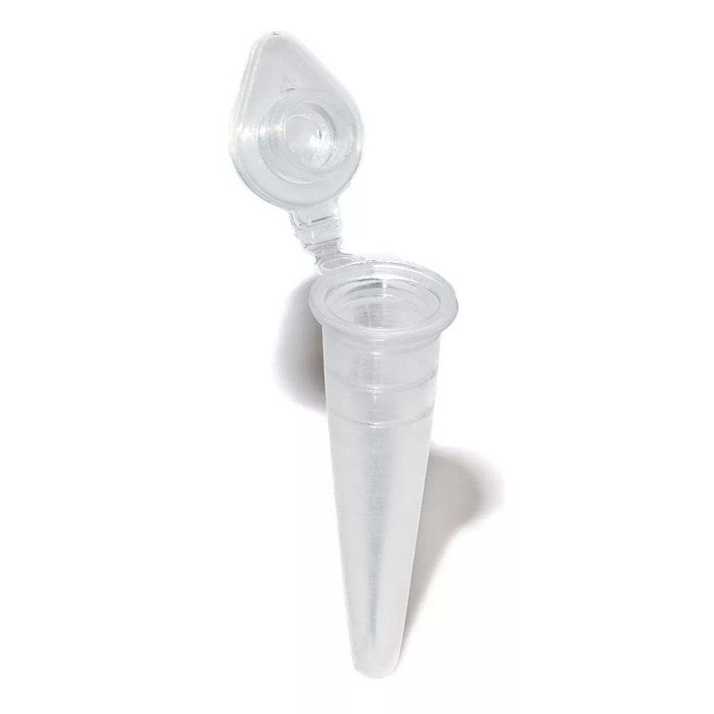 Microtubo Eppendorf Capsula Pino 0,38 Ml NEUTRO C/1000