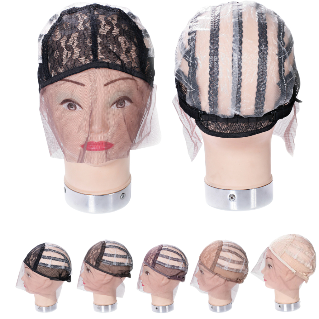 Touca Para Confecção De Peruca Front Lace Wig - Tela Cor Tabaco