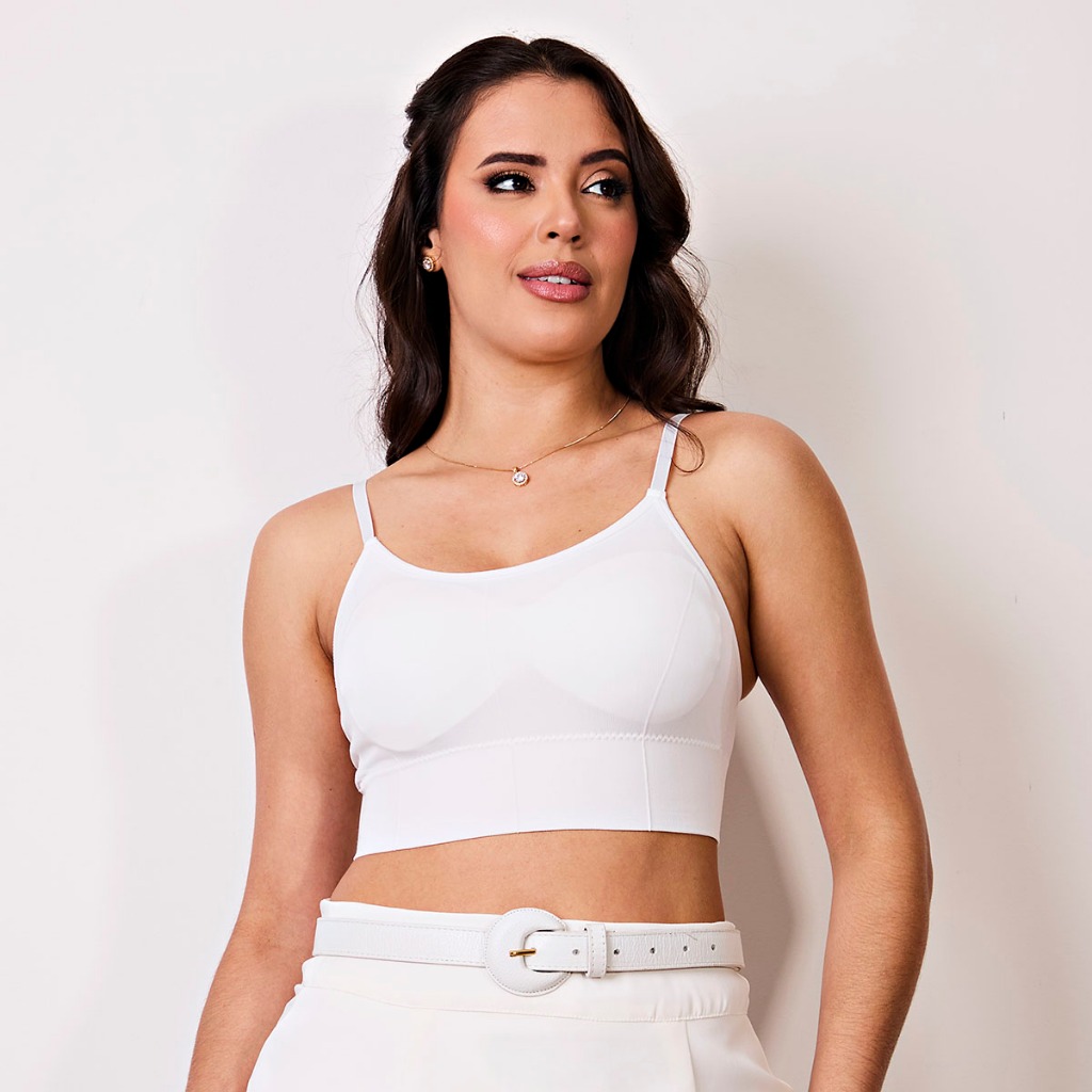 Top Academia Fitness Com Alça Regulável Com Bojo 9009143