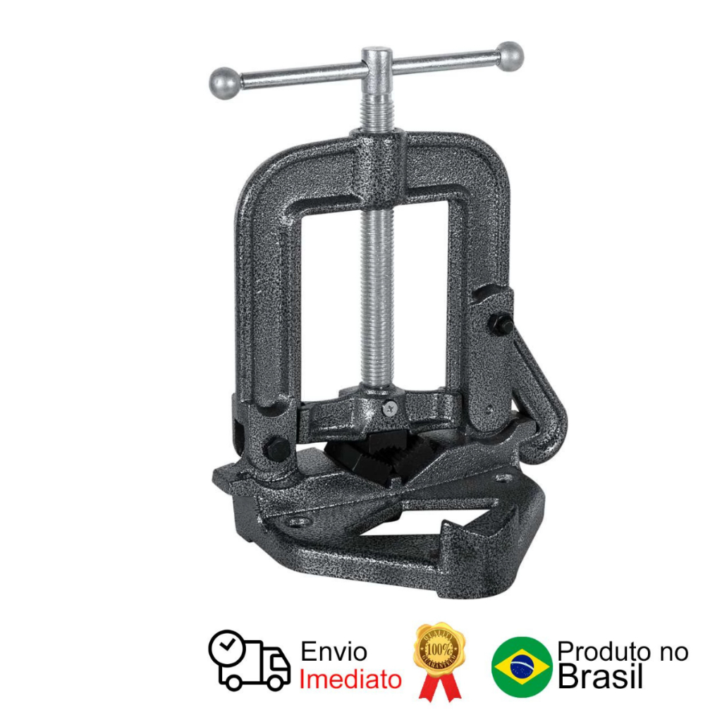 Torno De Bancada Para Encanador N 3 Fixo Vonder em Oferta na Shopee
