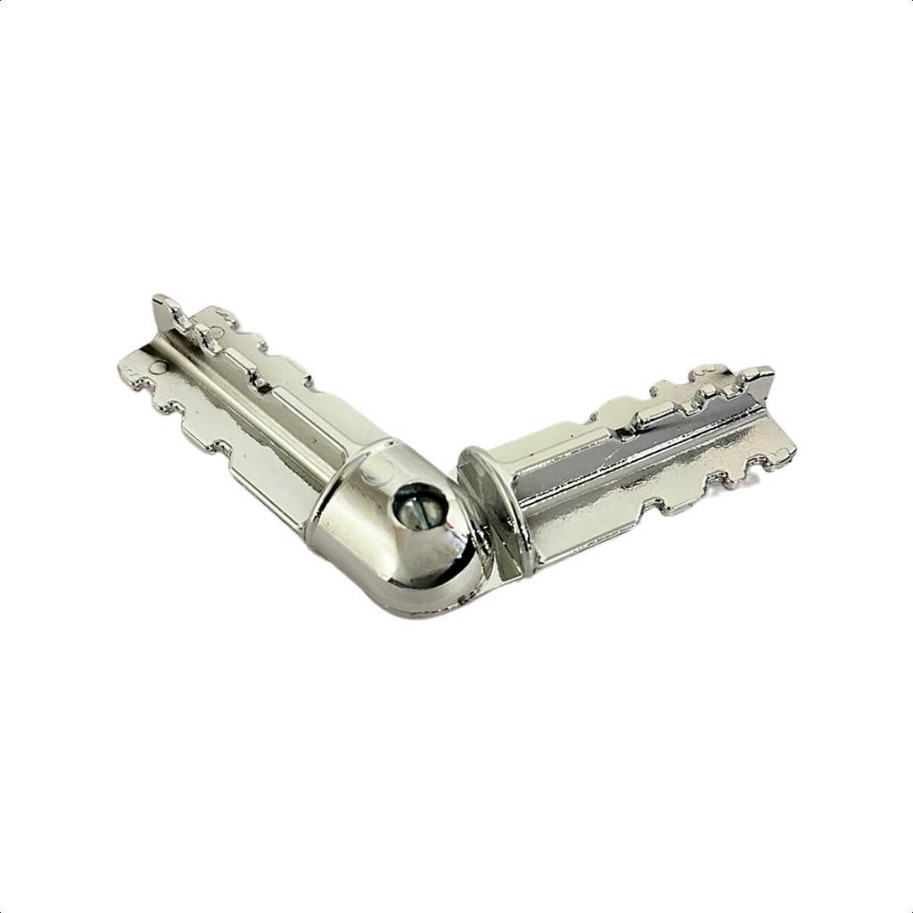 Junção Emenda Articulada Para Varão 28MM Cromado em Oferta na Shopee