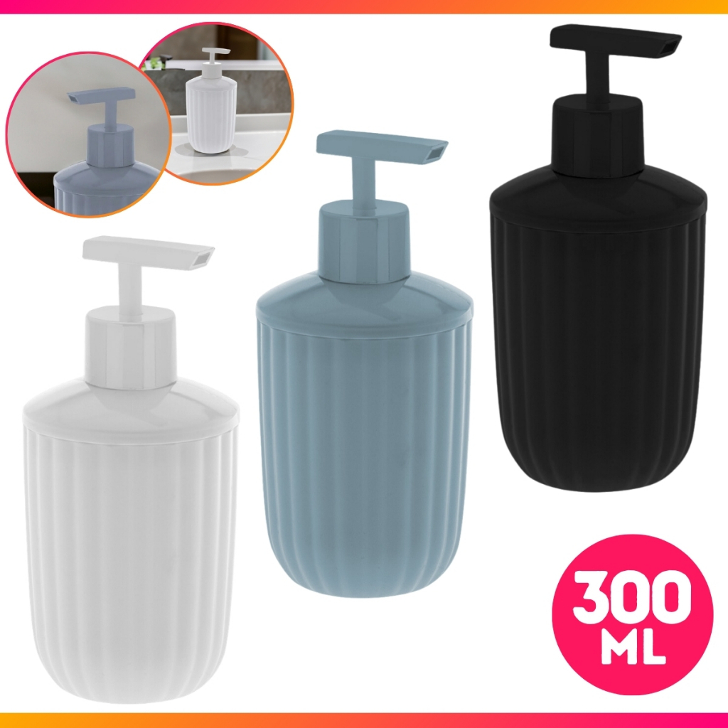 Porta Sabonete Líquido Dispenser Álcool Gel Classic Luxo Quadratta