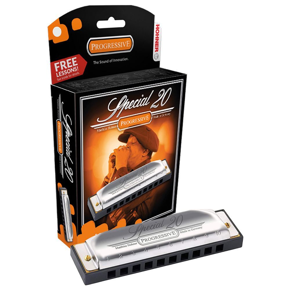 Gaita Diatonica Hohner Special 20 C Dó 560/20 Com Case