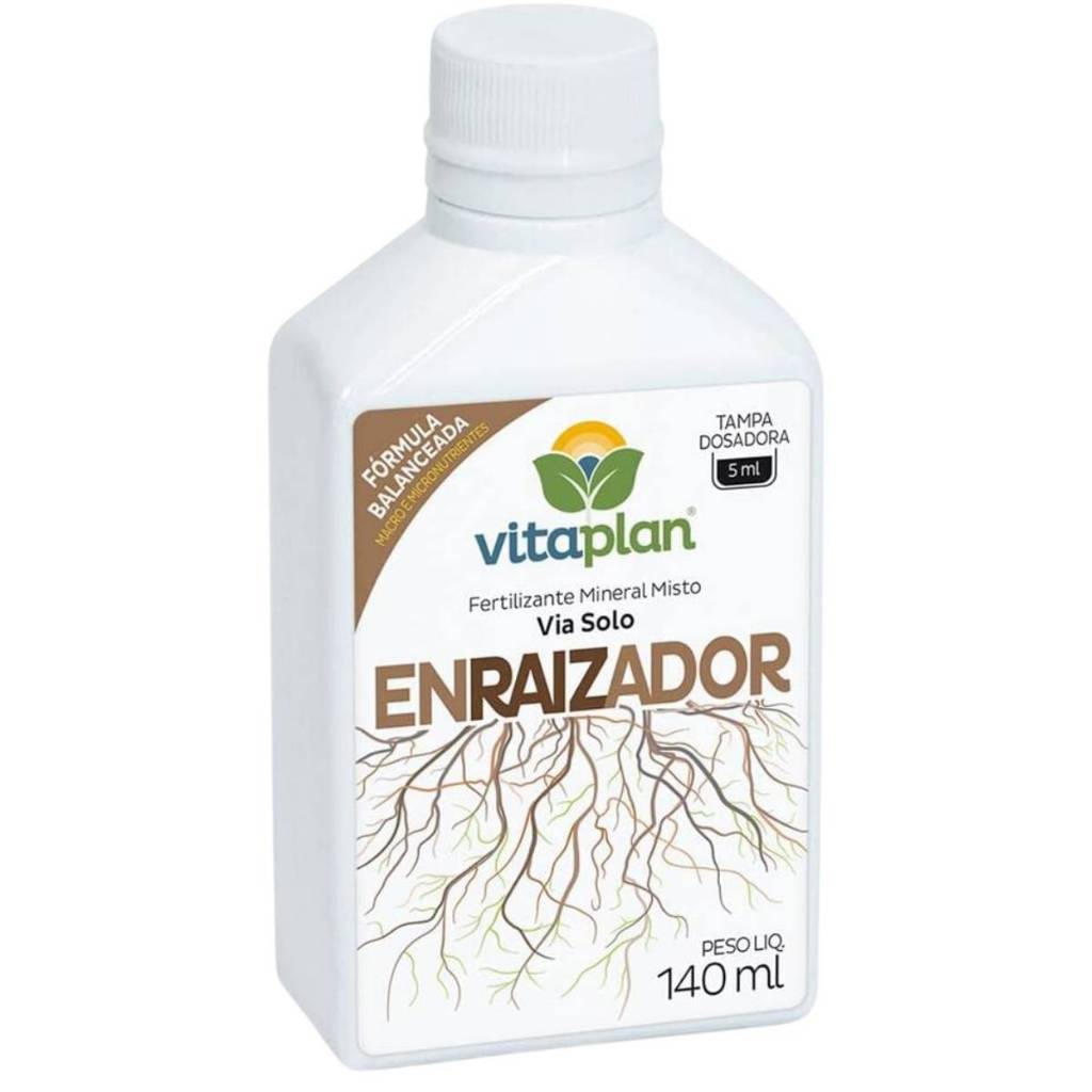 Enraizador Concentrado Com Extrato De Algas (140ml) VITAPLAN