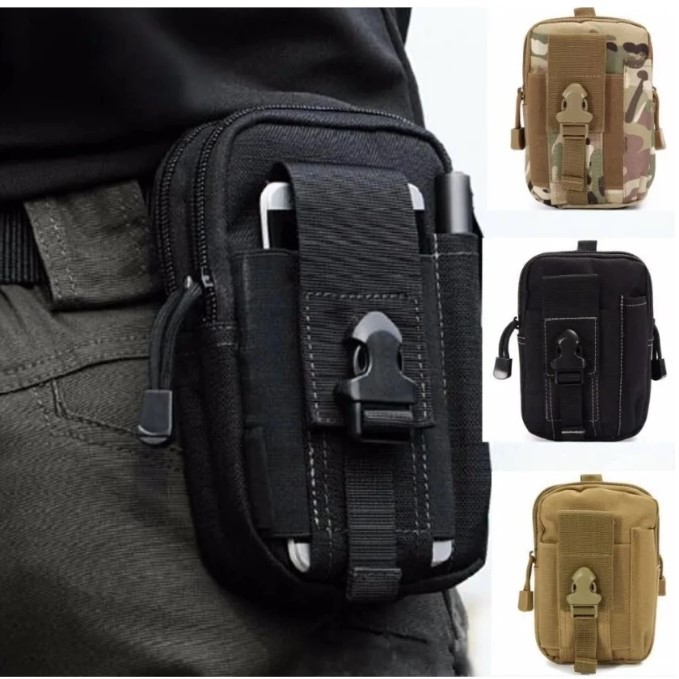 Bolsa Militar Pequena Tática Multiuso Utilitária (9366)