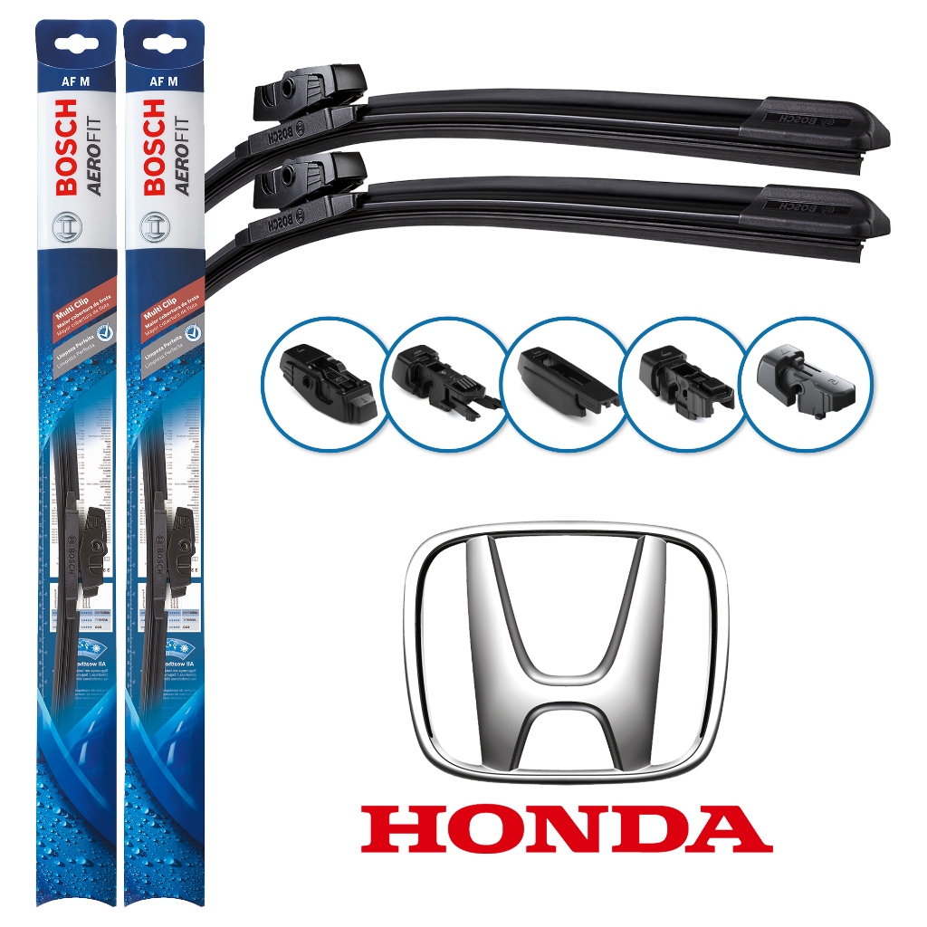Par de Palheta Limpador de Parabrisa Multiclip Original Bosch Honda em Oferta na Shopee