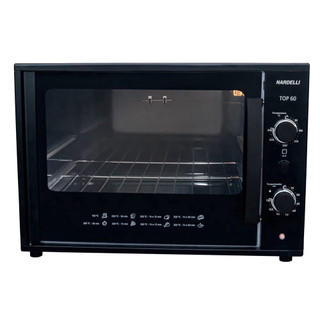 FORNO ELETRICO NARDELLI TOP 60 60L BLACK em Oferta na Shopee