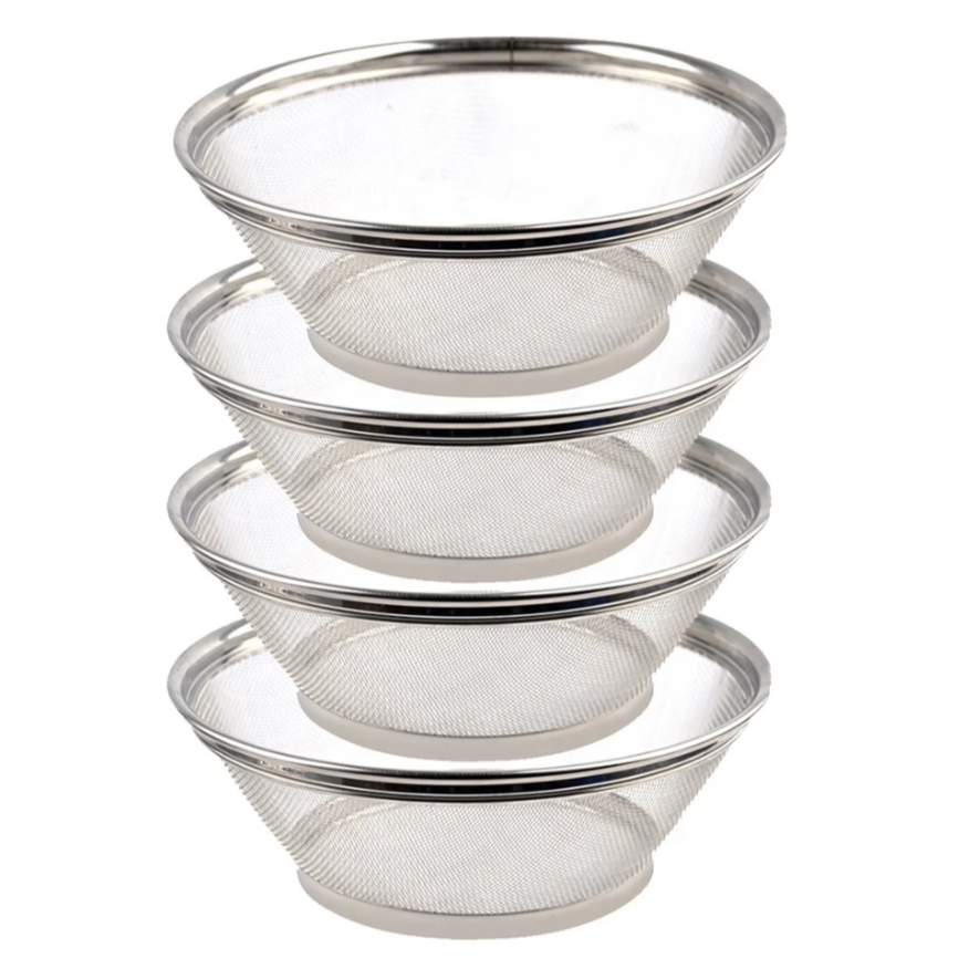 Escorredor de Macarrão Alimentos Cesta Para Frutas Aço Inox Multiuso 22cm em Oferta na Shopee