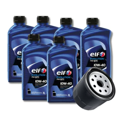 KIT TROCA DUSTER 2.0 2012 > 2021 10W40 ELF API SN + FILTRO