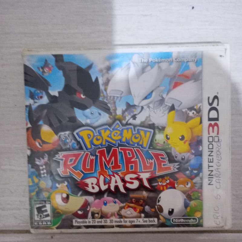 Pokemon Rumble Blast - 3ds americano original