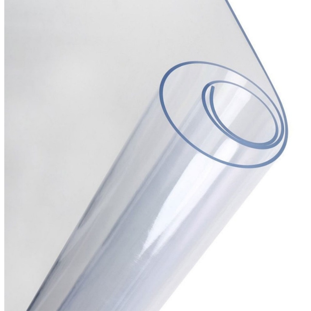 Plástico Super Grosso 1,0mm (1m X 1,40m) ENVIO ENROLADO - Toalha de mesa Impermeável Prote...
