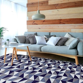 Tapete Jacquard 3,00 M X 2,00 M Promoção Sala Quarto Escritório Geométrico Quadriculado em Oferta na Shopee