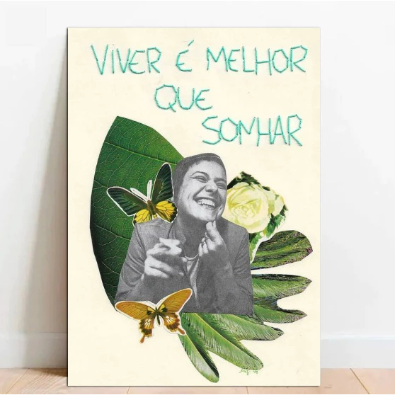 Quadro Placa Decorativa Elis Regina MPB samba em Oferta na Shopee