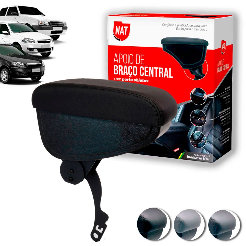 Apoio de Braço  Palio Siena Strada 1996 Até 2012 E Uno 1984 Até 2012 Suporte Reto em Oferta na Shopee