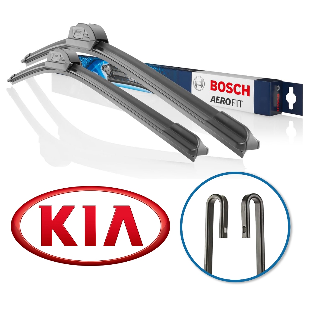 Par de Palheta Limpador de Parabrisa Aerofit Grancho Original Bosch Kia em Oferta na Shopee