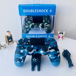 Controle Camuflado Sem Fio Ps4 Joystick Com Cabo Carregável em Oferta na Shopee