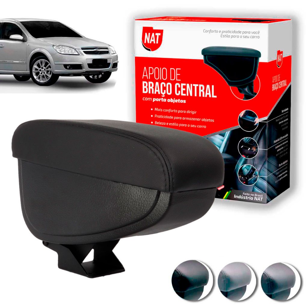 Apoio de Braço Vectra Ano 2006 Até 2008 C/ Porta Objeto em Oferta na Shopee