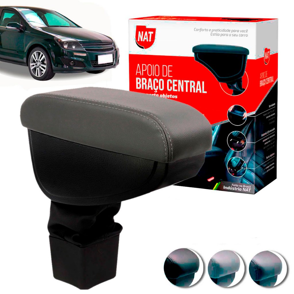 Apoio De Braço Vectra Ano 2009 Até 2012 C/ Porta Objeto em Oferta na Shopee