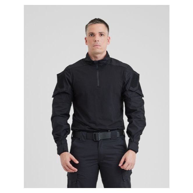 Combat Shirt Invictus Leader Tática Preta