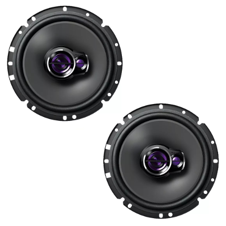 Par Alto Falante Pioneer 5 Ou 6 Polegadas 100w Triaxial Ts1760br Ts1360br Falantes de Porta Carro Caminhao Onibus · foto 2