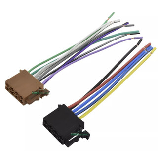 Chicote Conector Iso Fêmea Universal 16 Vias P/Som Radio Carro