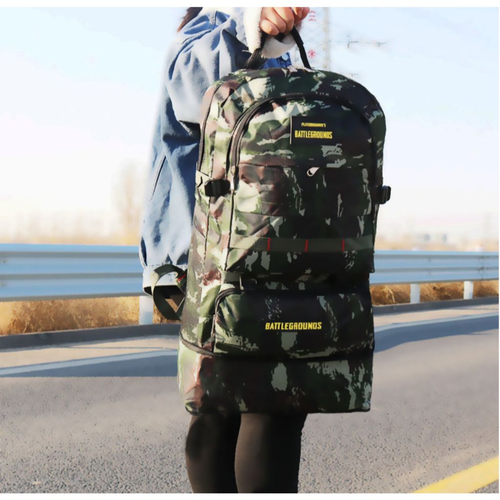 Mochila Grande Viagem 60l Litros Mochila Unisex Extensível Impermeavel em Oferta na Shopee