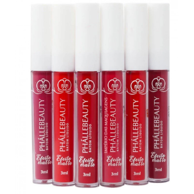 Batom Liquido Matte Phallebeauty em Oferta na Shopee