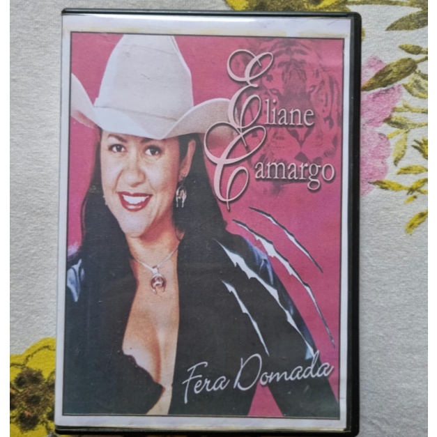 dvd eliane camargo, item de colecionador, colecionável, sertanejo, forró, moda de viola, zezé de camargo e luciano