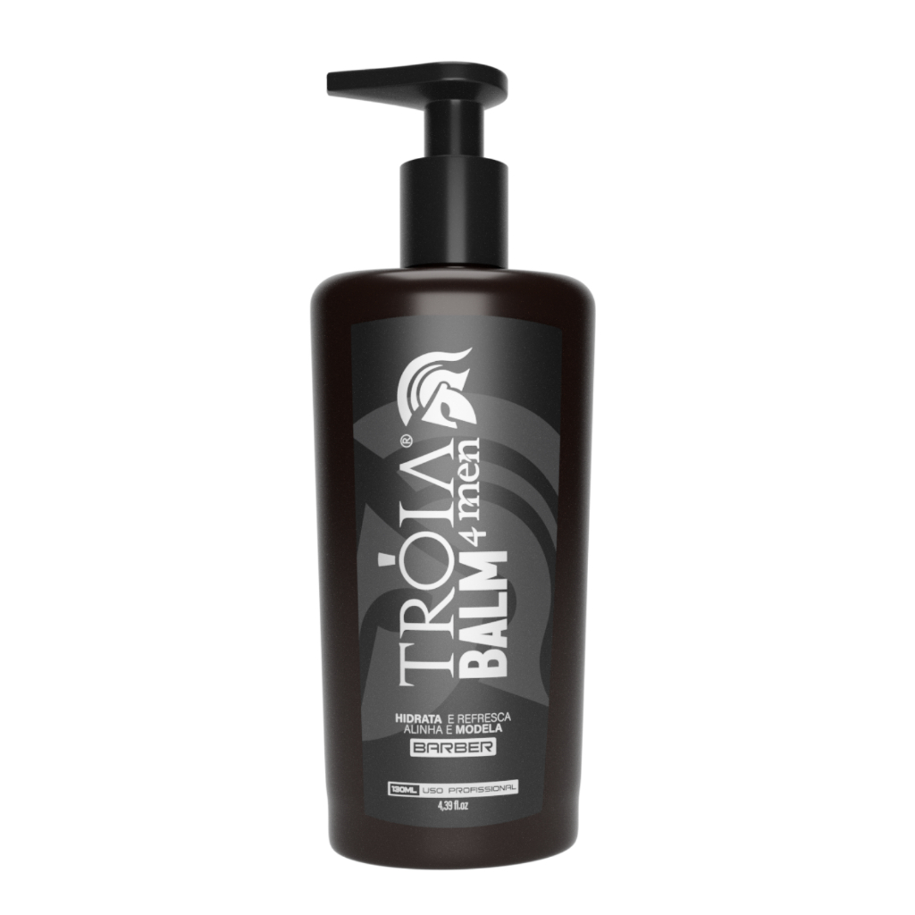 Balm Pós Barba Premium 4Man Troia Hair 130g | Hidratante Multifuncional em Oferta na Shopee